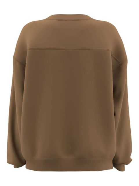 PINKO bird-embellished sweatshirt - Brown - zdjęcie produktu nr 2