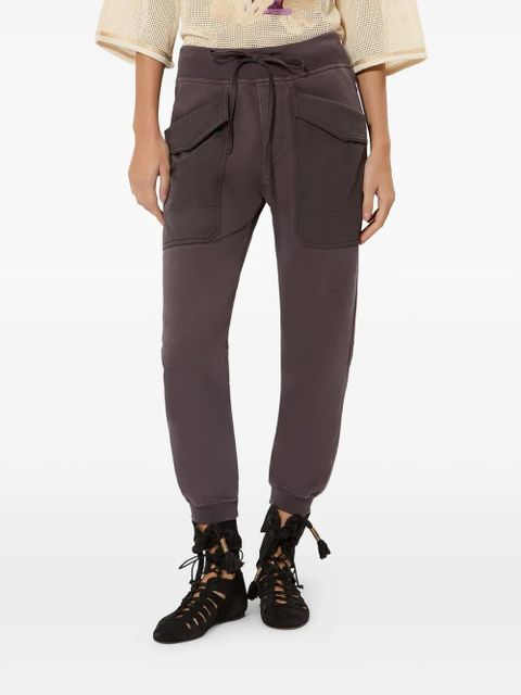 ISABEL MARANT Rosa flap-pocket trousers - Purple