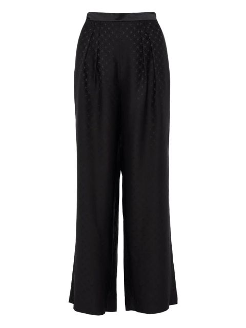 ERES Splendeur geometric-pattern trousers - Black - zdjęcie produktu nr 1