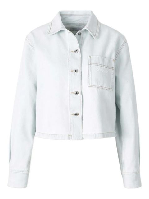 Off-White button stripes jacket - Blue - zdjęcie produktu nr 1