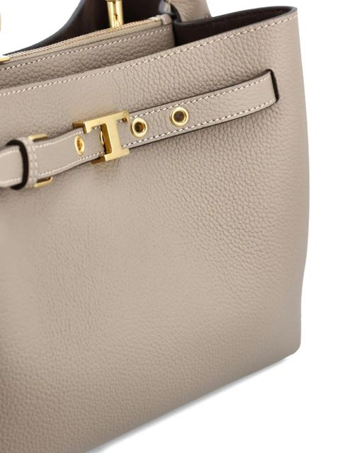 Tod's mini buckle-detail tote bag - Neutrals