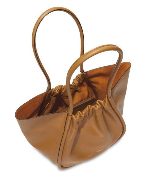 Proenza Schouler large ruched tote bag - Brown