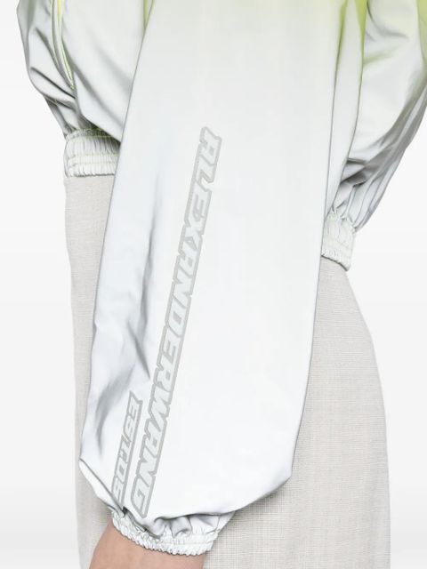 Alexander Wang reflective track jacket - Yellow