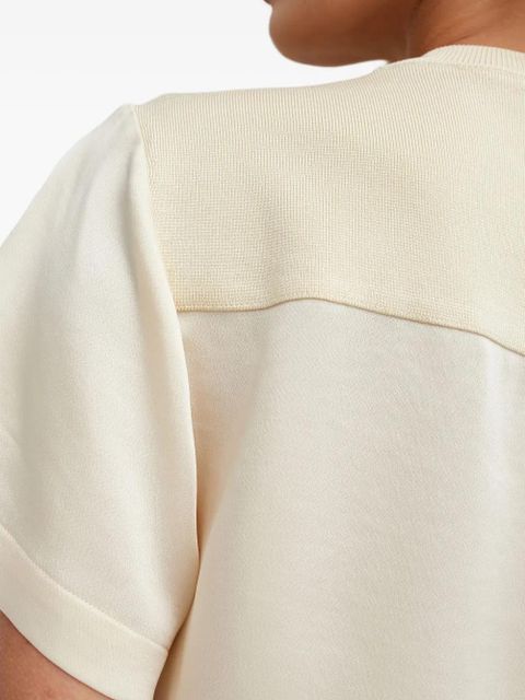 Simkhai Addy panel T-shirt - Neutrals