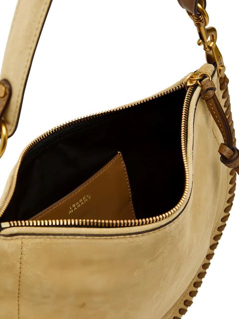 ISABEL MARANT whipstitch shoulder bag - Neutrals