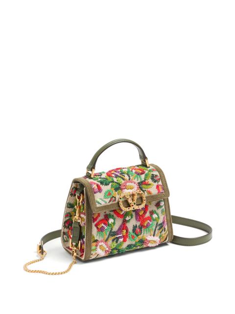 Valentino Garavani VSling embroidered mini bag - Neutrals - zdjęcie produktu nr 2