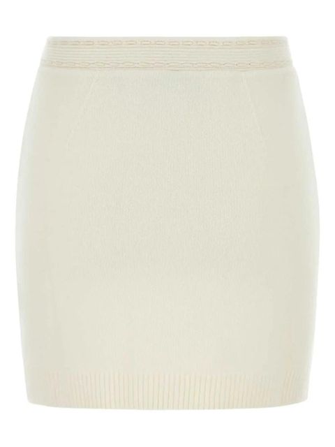 FENDI cashmere mini skirt - White - zdjęcie produktu nr 2