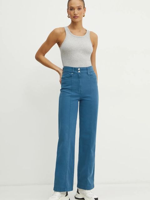 BOSS Orange jeansy damskie kolor niebieski 50531036 - zdjęcie produktu nr 2