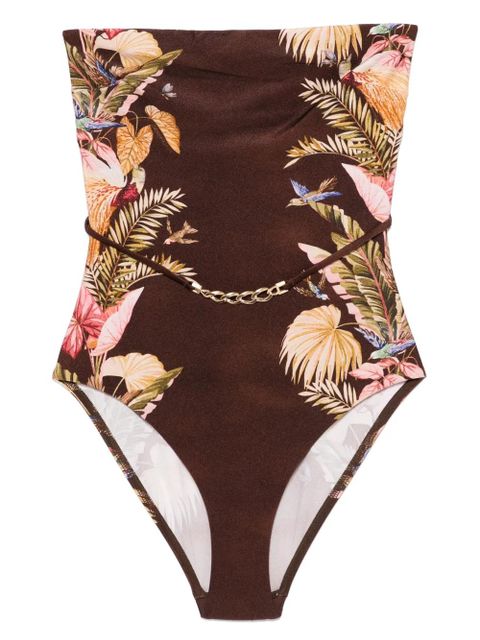 ZIMMERMANN Ascension swimsuit - Brown - zdjęcie produktu nr 1
