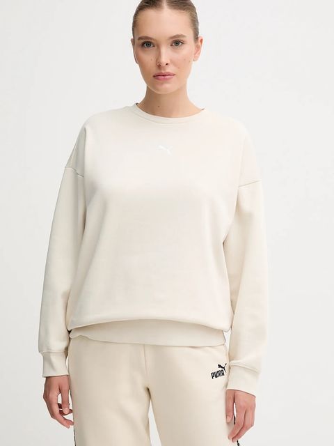 Puma bluza damska kolor beżowy gładka 685400 - zdjęcie produktu nr 1