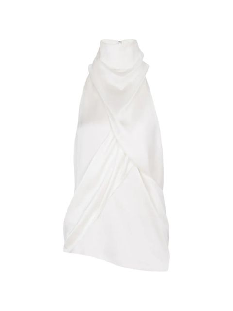 Balmain halterneck sleeveless blouse - White - zdjęcie produktu nr 1