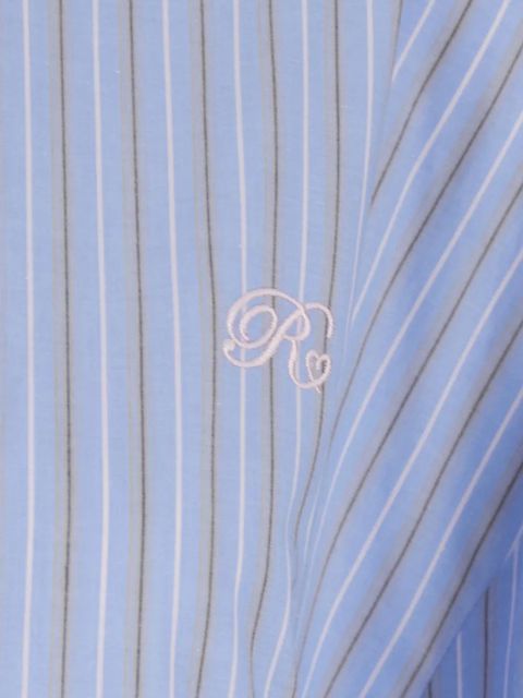 ROTATE BIRGER CHRISTENSEN striped buttoned shirt - Blue - zdjęcie produktu nr 2
