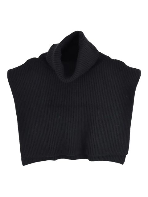 The Row ribbed turtleneck collar - Black - zdjęcie produktu nr 1