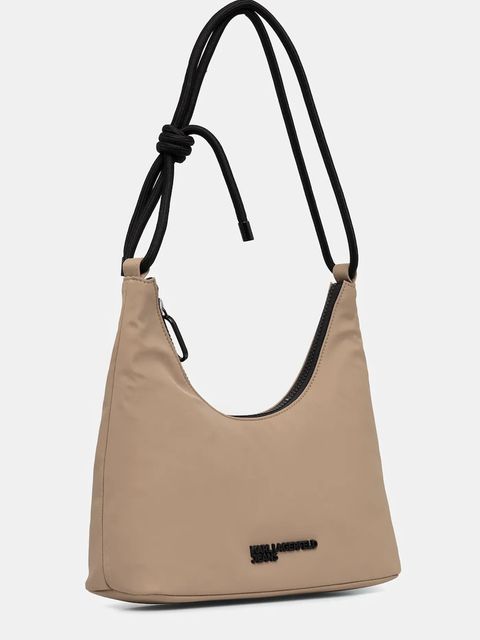 Karl Lagerfeld Jeans torebka kolor beżowy B1W30168 - zdjęcie produktu nr 2