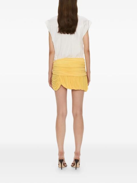 Christopher Esber Mirage Palm Tornado sleeveless shirt - White