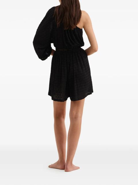 ERES one-shoulder inoubliable shorts - Black