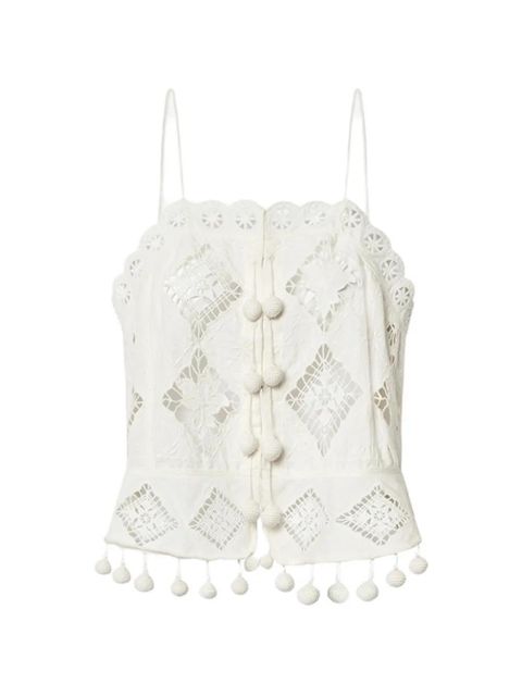 ISABEL MARANT Nelssy white top - zdjęcie produktu nr 1