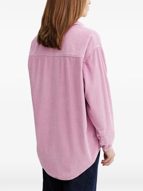 American Vintage corduroy button shirt - Pink