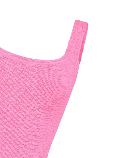 Hunza G ruched scoop-back swimsuit - Pink - zdjęcie produktu nr 2