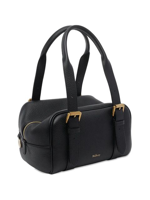 Mulberry small Boston leather tote bag - Black