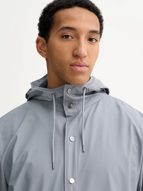 Rains kurtka 12010 Jacket W3 kolor szary przejściowa 12010