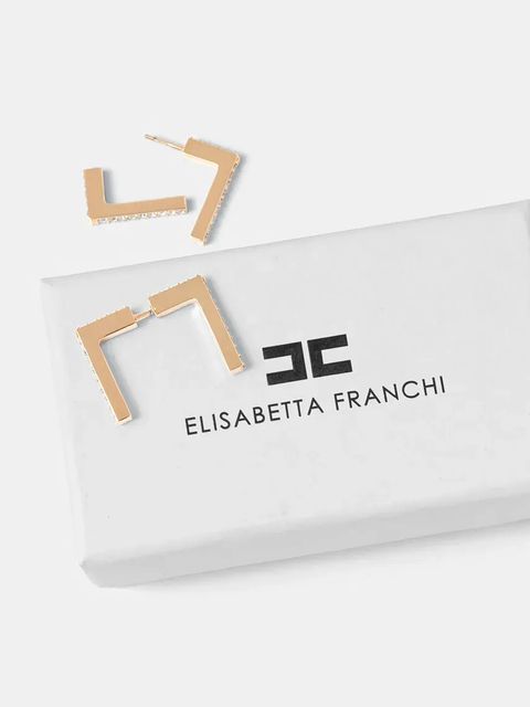 Elisabetta Franchi kolczyki OR11K56E2