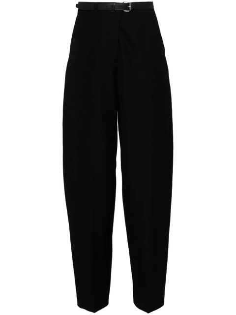 Alexander Wang belted wool trousers - Black - zdjęcie produktu nr 1