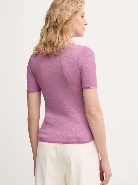 MAX&Co. sweter damski kolor fioletowy lekki 2526346011200