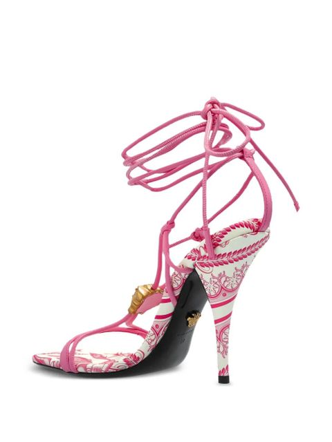 Versace 120mm Medusa Head-plaque sandals - Pink - zdjęcie produktu nr 2