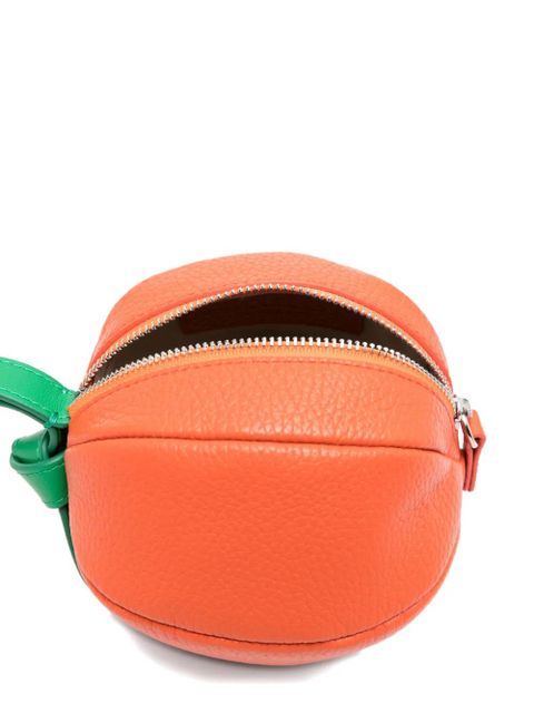 Hereu orange-design mini clutch bag