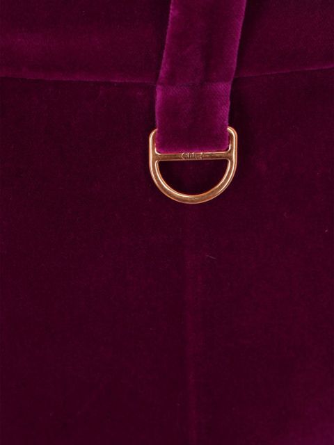 Chloé flared trousers - Purple - zdjęcie produktu nr 2