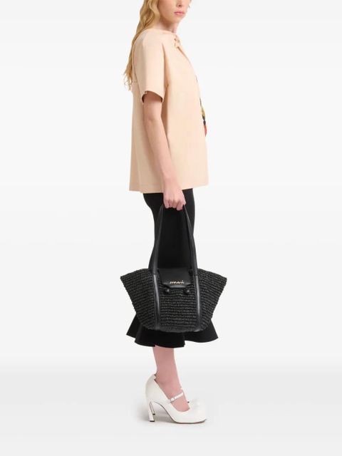 Marni small Trunkaroo beach tote bag - Black - zdjęcie produktu nr 2