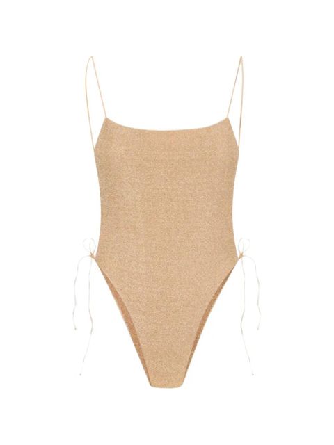 Oséree Lumière open-back swimsuit - Neutrals - zdjęcie produktu nr 1