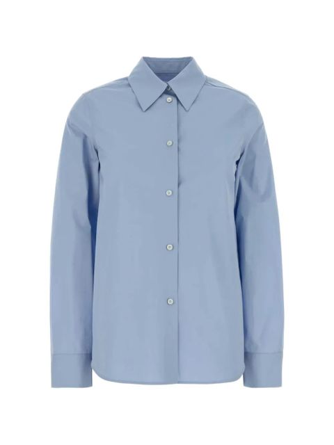Jil Sander poplin shirt - Blue - zdjęcie produktu nr 1
