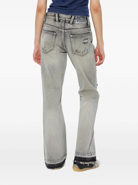 MISBHV distressed flared jeans - Grey