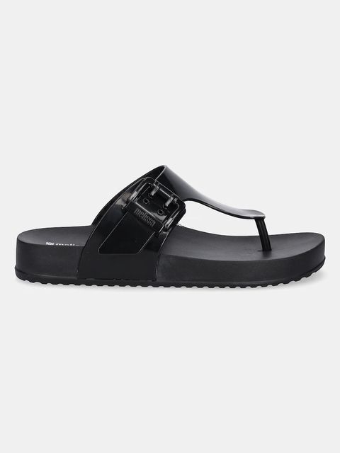 Melissa japonki MELISSA COZY FLIP FLOP AD damskie kolor czarny na płaskim obcasie M 35933.BC910 - zdjęcie produktu nr 2