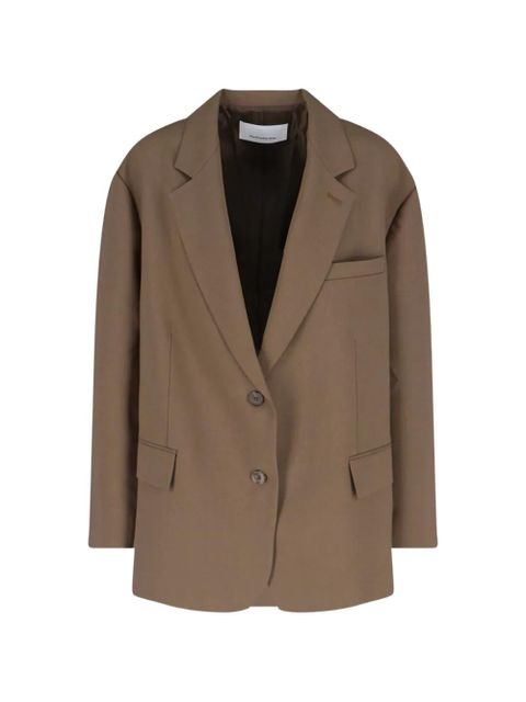 The Frankie Shop Bea single-breasted blazer - Brown - zdjęcie produktu nr 1