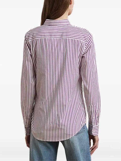 Lauren Ralph Lauren striped long-sleeve shirt - Purple - zdjęcie produktu nr 2