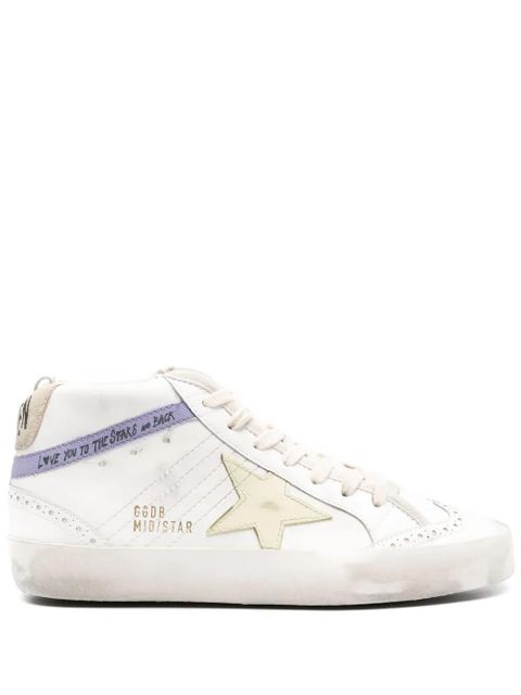 Golden Goose Mid Star hi-top sneakers - White - zdjęcie produktu nr 1
