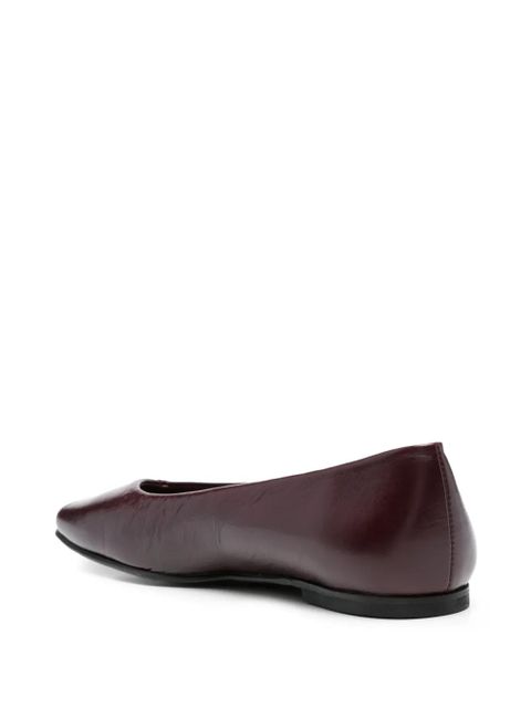 ALOHAS square-toe sandals - Red