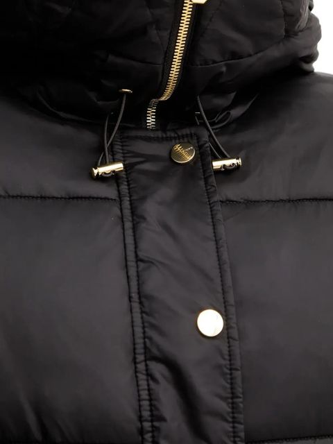 PINKO buttoned hooded jacket - Black