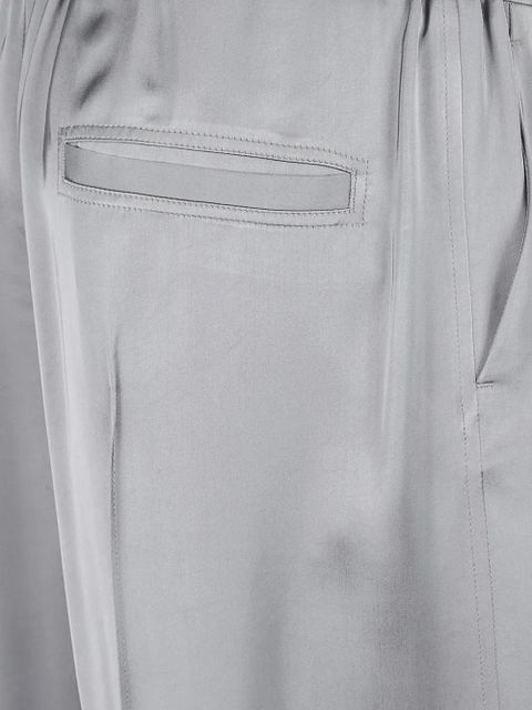 Jil Sander satin trousers - Grey
