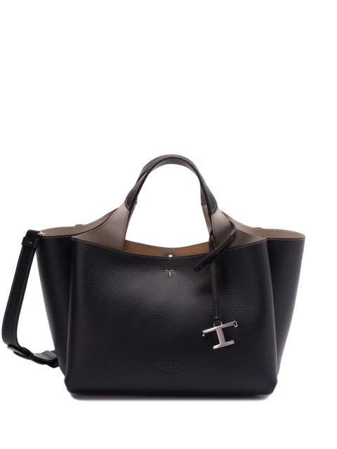 Tod's leather two-way handbag - Black - zdjęcie produktu nr 1