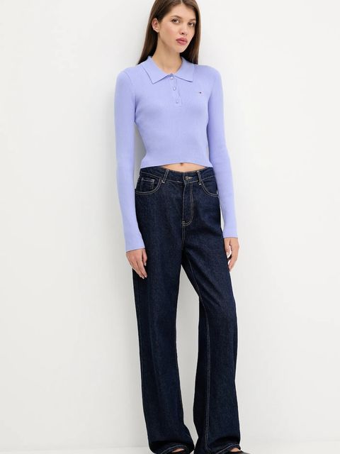 Tommy Jeans sweter damski lekki DW0DW21829