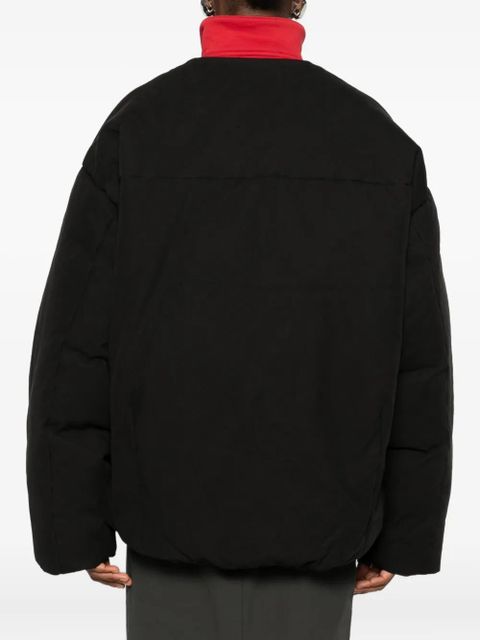 ENTIRE STUDIOS Pod quilted zip-front bomber jacket - Black
