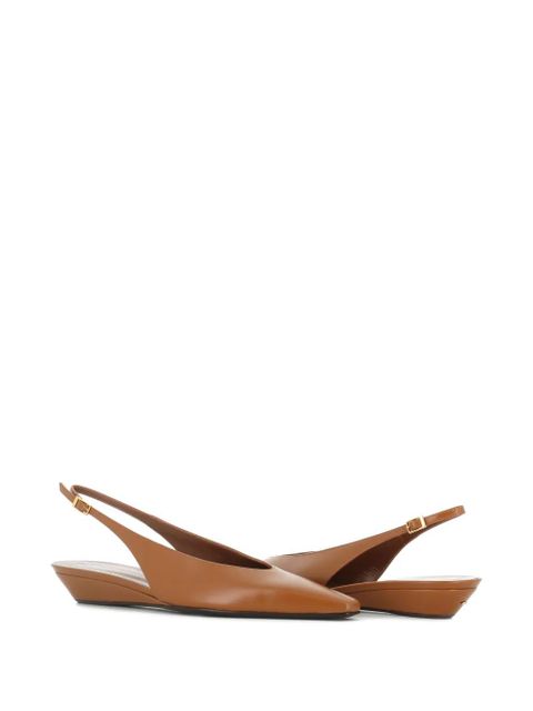 Giuseppe Zanotti Orsola slingback leather pumps - Brown