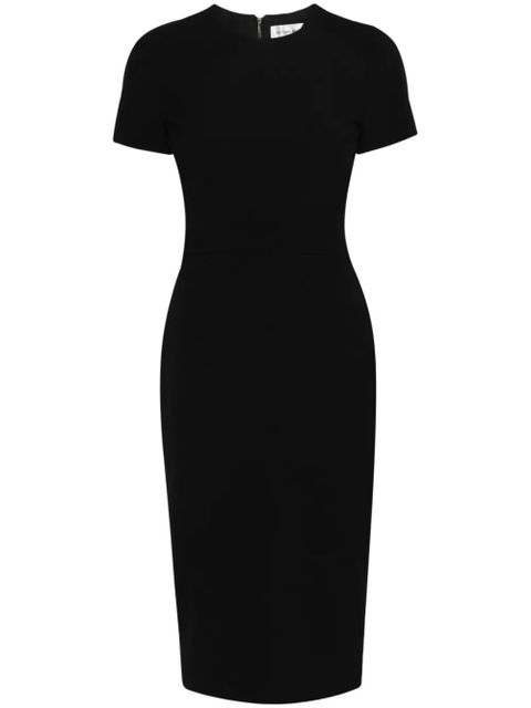 Victoria Beckham T-shirt fitted dress - Black - zdjęcie produktu nr 1