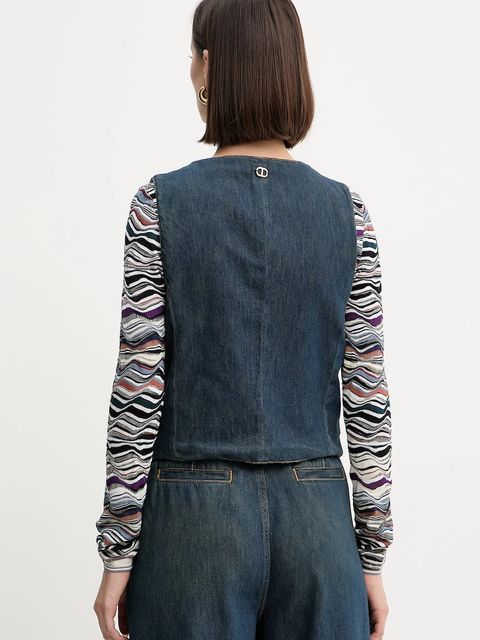 Twinset kamizelka jeansowa - zdjęcie produktu nr 2
