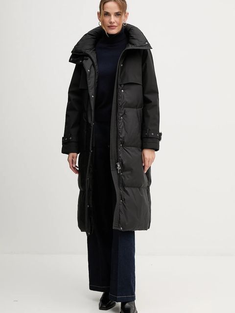 United Colors of Benetton sweter kaszmirowy kolor granatowy lekki z golfem 1033D202D - zdjęcie produktu nr 2