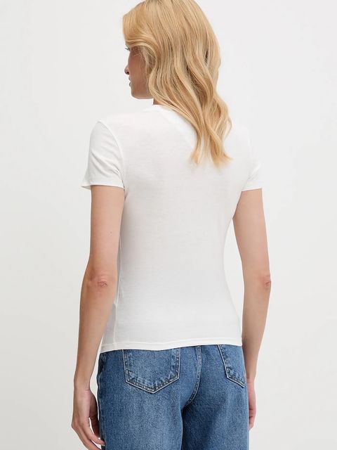 Tommy Jeans t-shirt damski kolor biały DW0DW20913